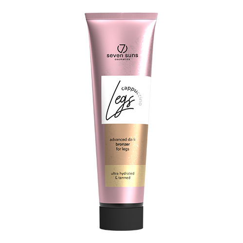 7suns (szoláriumkrém) Cappucino Legs Dark Bronzer 150 ml (ultra hydrated & tanned)