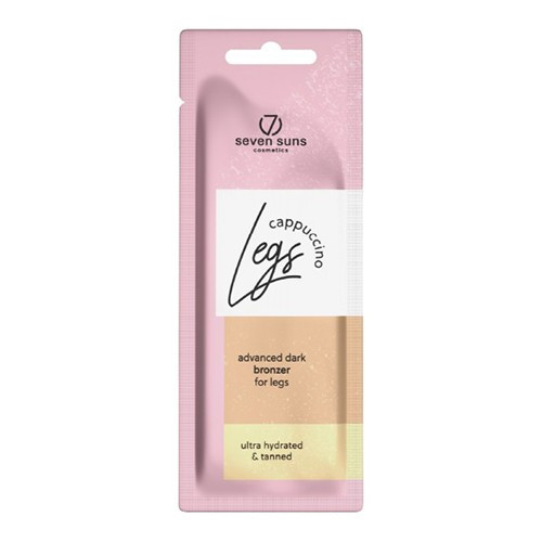 7suns (szoláriumkrém) Cappucino Legs Dark Bronzer 15 ml (ultra hydrated & tanned)