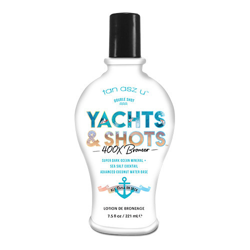 Tan Asz U (szoláriumkrém) DOUBLE SHOT Yachts & Shots 221 ml (400X)