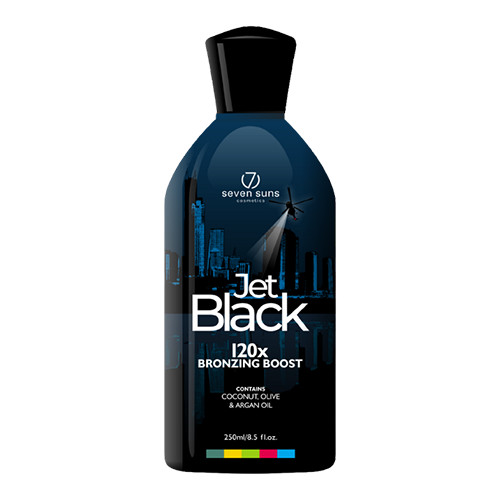 7suns (szoláriumkrém) Jet Black 250 ml (120X bronzing boost)