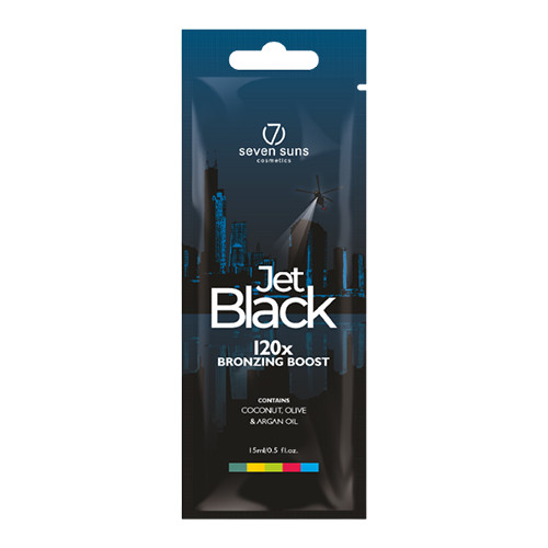 7suns (szoláriumkrém) Jet Black 15 ml (120X bronzing boost)